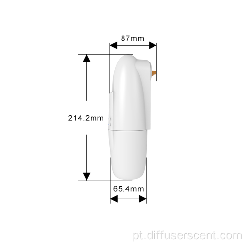 Plugue de parede em máquina difusora de óleo de fragrância elétrica